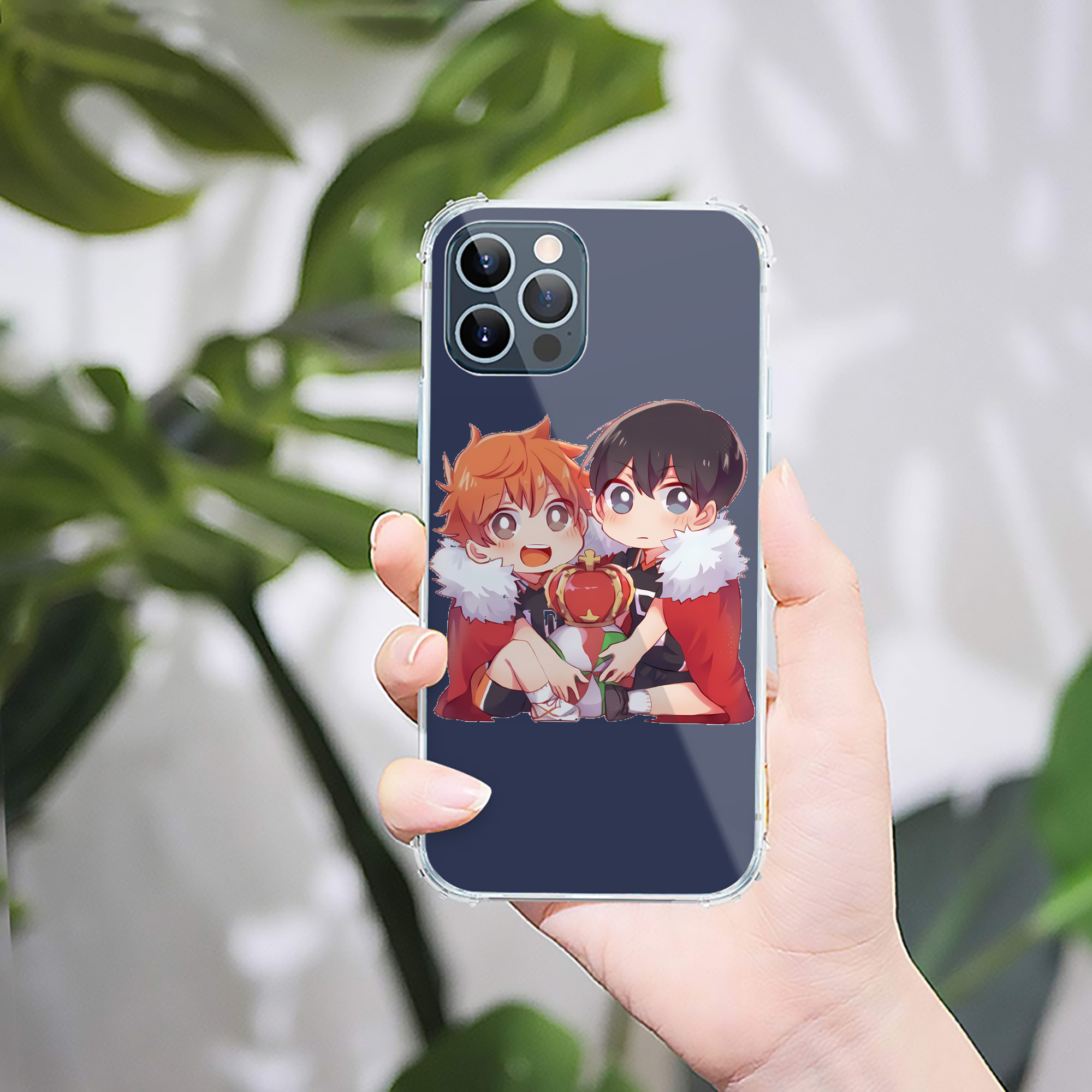 ハイキュー!! Haikyu!! 【iPhone 12シリーズ対応】透明スマホケース（クリアソフトケース）